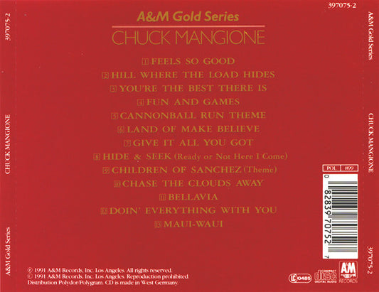 Chuck Mangione : A&M Gold Series - Chuck Mangione (CD, Comp)