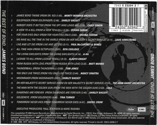 Various : The Best Of Bond ...James Bond (CD, Comp, RM)