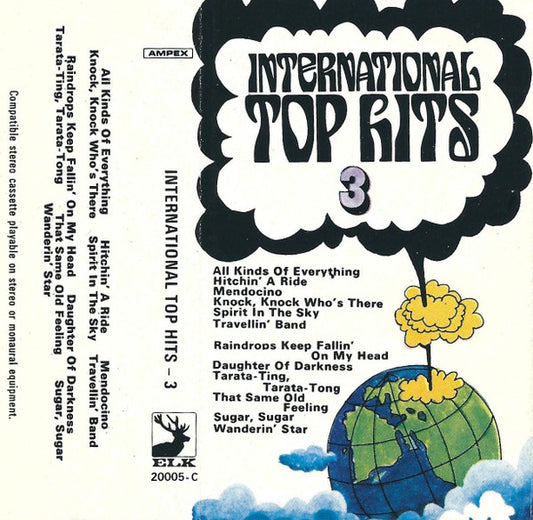 Unknown Artist : International Top Hits - 3 (Cass)