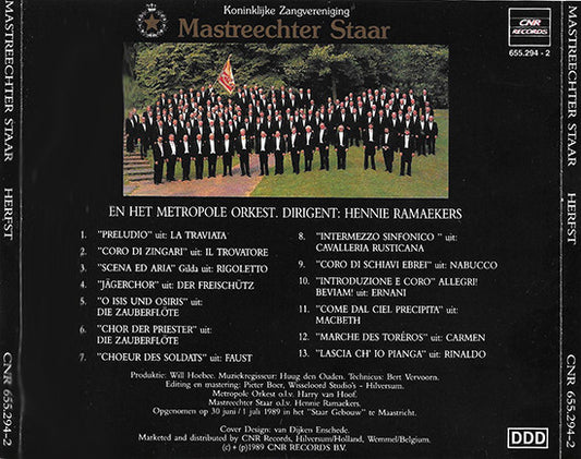 De Mastreechter Staar En Metropole Orchestra : Herfst (CD, Comp)