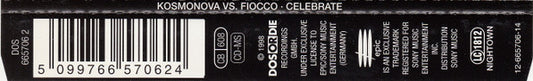 Kosmonova Versus Fiocco : Celebrate (CD, Maxi)