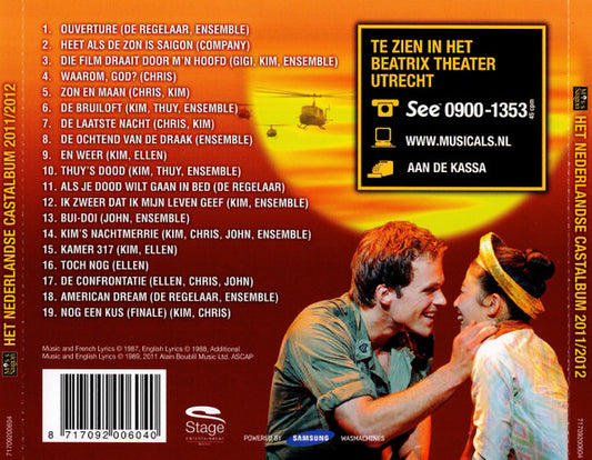 Various : Miss Saigon: Het Nederlandse Castalbum 2011/2012 (CD, Album)