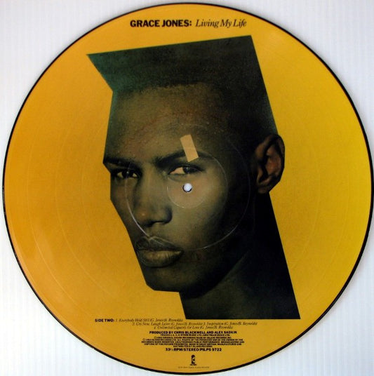 Grace Jones : Living My Life (LP, Album, Ltd, Pic)