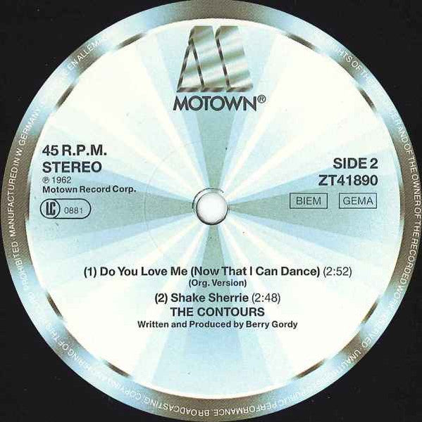 The Contours : Do You Love Me (Now That I Can Dance) (12", Maxi)