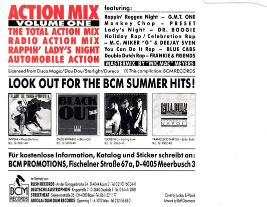 Various : Action Mix Volume One (CD, Maxi)