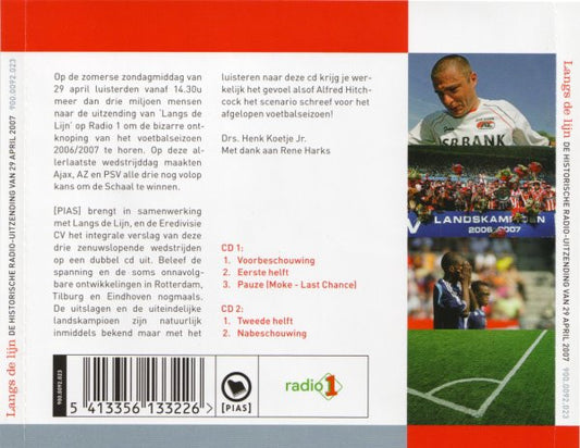 Various : Langs De Lijn: De Historische Radio-Uitzending Van 29 April 2007 (2xCD)