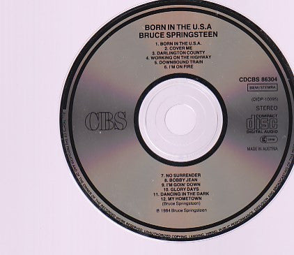 Bruce Springsteen : Born In The U.S.A. (CD, Album, RE)