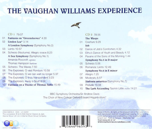 Ralph Vaughan Williams, BBC Symphony Orchestra, Andrew Davis : The Vaughan Williams Experience (2xCD, Album, Comp)