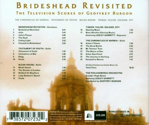 Geoffrey Burgon : Brideshead Revisted - The Television Scores Of Geoffrey Burgon (HDCD, Album, RE, RM, Dol)