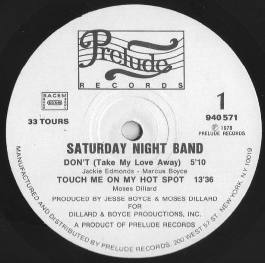 Saturday Night Band : Come On Dance, Dance (LP, Album)