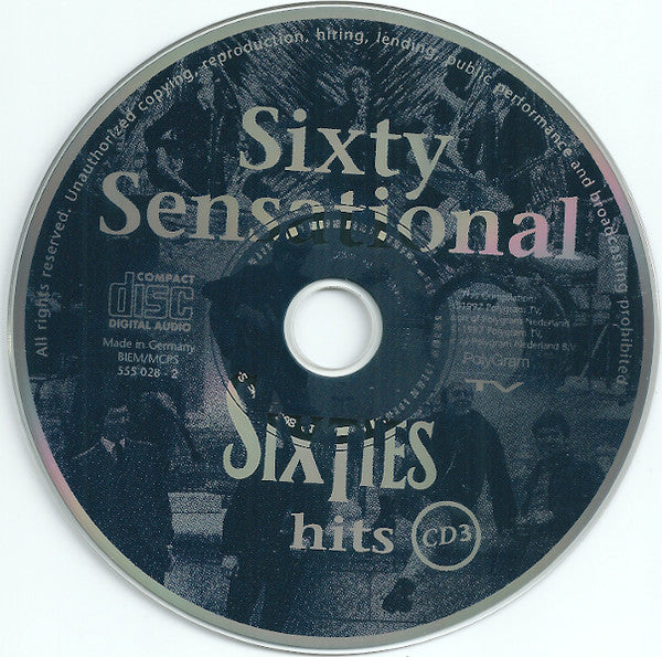 Various : Sixty Sensational Sixties Hits (3xCD, Comp)