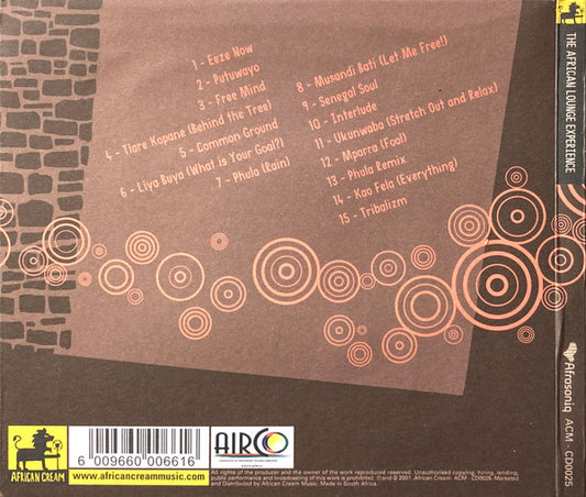 Afronaut : The African Lounge Experience (CD, Album)