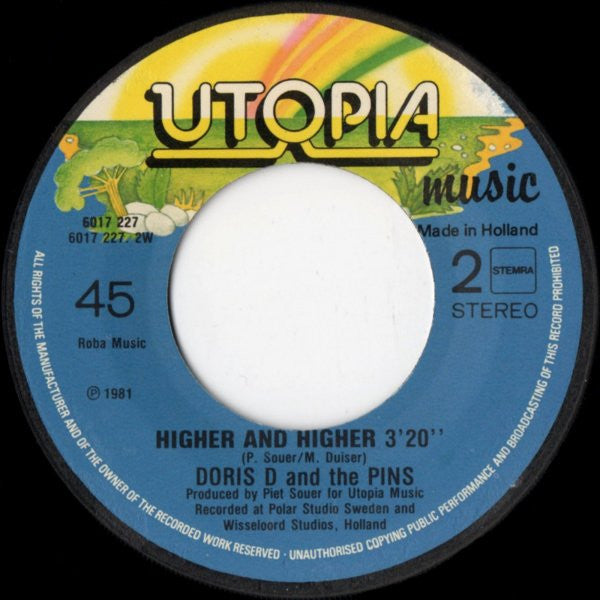 Doris D And The Pins : The Marvellous Marionettes (7", Single)