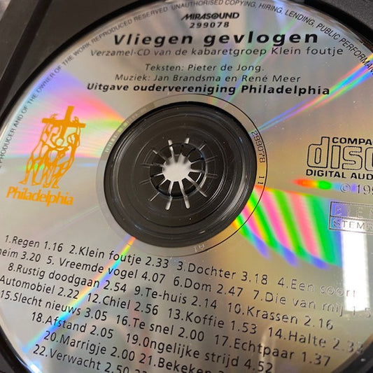 Klein Foutje : Vliegen Gevlogen (CD, Comp)