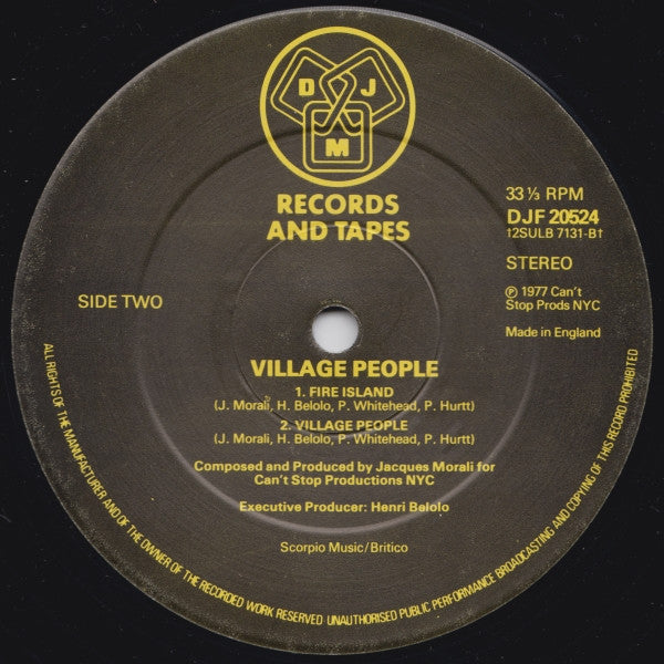 Village People : Village People (LP, Album)