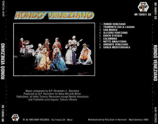 Rondò Veneziano : Rondo' Veneziano (CD, Album, RE)