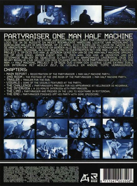 Partyraiser : One Man // Half Machine Project 2 (DVD)