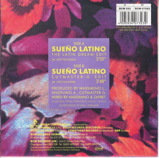 Sueño Latino : Sueño Latino - The Latin Dream (7", Lar)