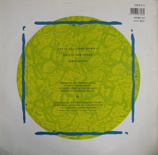 Simple Minds : The Amsterdam EP (12", EP, Single)