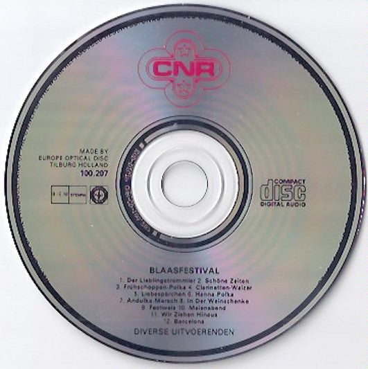 Various : Blaasfestival (CD, Album, Comp)