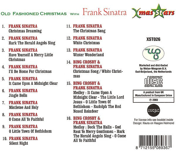 Frank Sinatra : Old Fashioned Christmas With Frank Sinatra (CD, Comp)