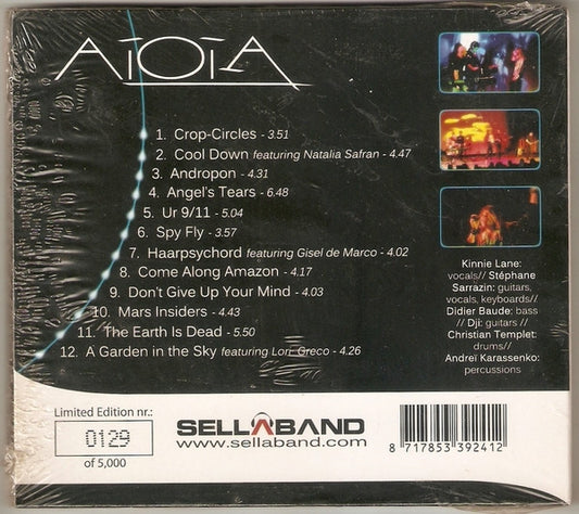 AiOiA : GAA - The Alien Songs Triology Volume II (CD, Album, Ltd, Num)