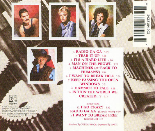 Queen : The Works (CD, Album, RM)