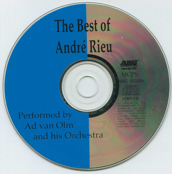 Ad Van Olm And His Orchestra : The Best Of André Rieu (CD, Comp)