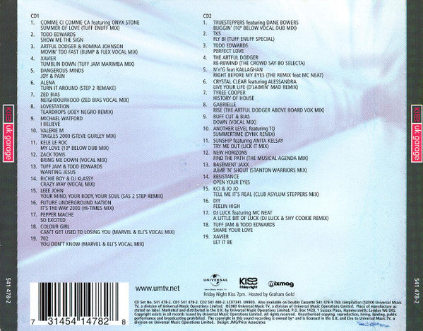 Karl "Tuff Enuff" Brown : Kiss UK Garage (2xCD, Mixed)