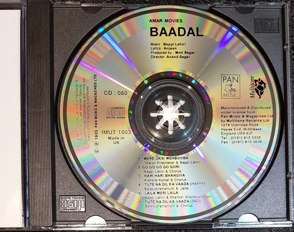 Bappi Lahiri, Anjaan : Baadal (CD)