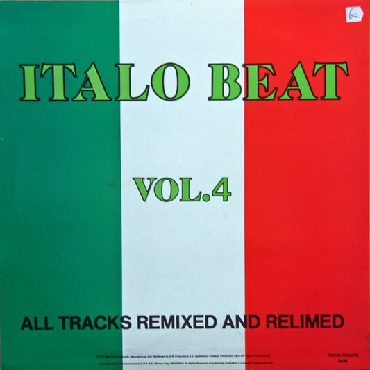Various : Italo Beat Vol. 4 (12", S/Sided, Mixed)