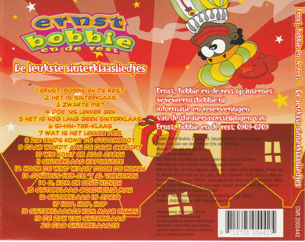 Ernst & Bobbie : De Leukste Sinterklaasliedjes (CD)