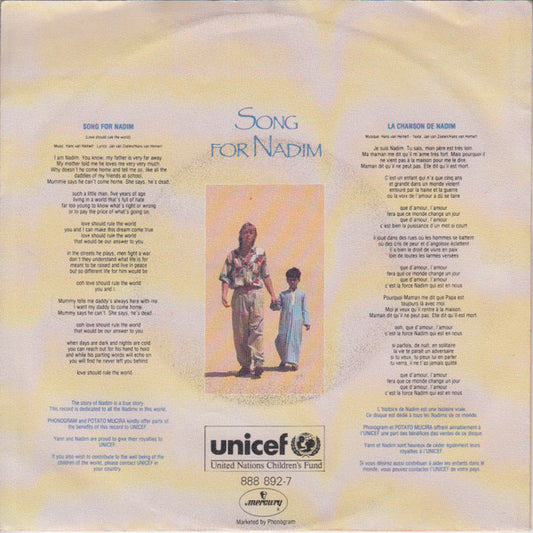 Yann Andersen : Song For Nadim (7", Single)