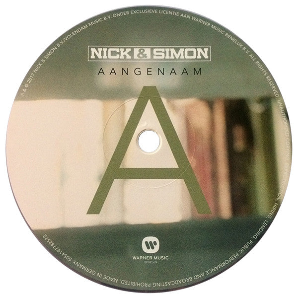 Nick & Simon : Aangenaam (LP, Album, Tra)