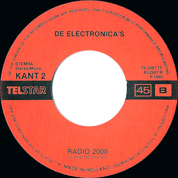De Electronica's : De Vogeltjesdans (7", Single)