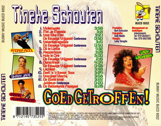 Tineke Schouten : Goed Getroffen! (CD, Album)