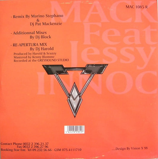 The Mackenzie Feat Jessy : Innocence (Remixes) (12")