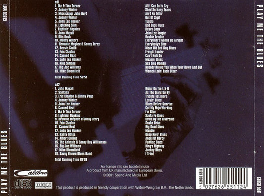 Various : Play Me The Blues (2xCD, Comp)