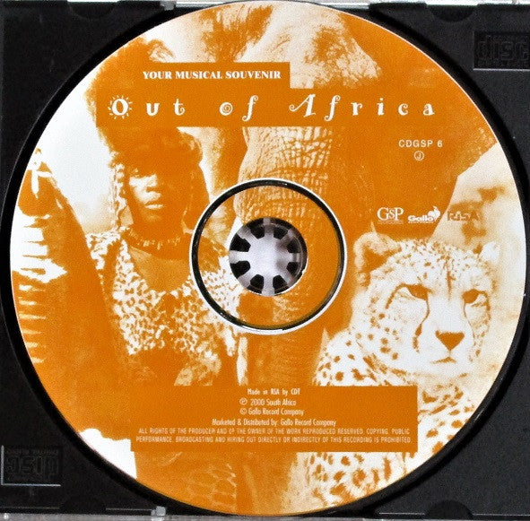 Various : Out Of Africa - Your Musical Souvenir (CD, Comp)
