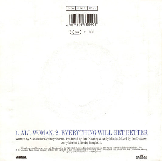 Lisa Stansfield : All Woman (7", Single)