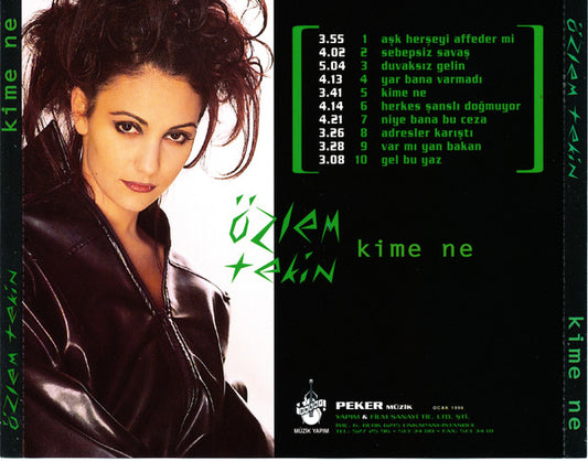 Özlem Tekin : Kime Ne (CD, Album)