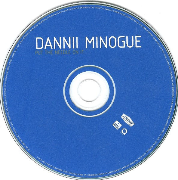 Dannii Minogue : Put The Needle On It (CD, Maxi, Enh)