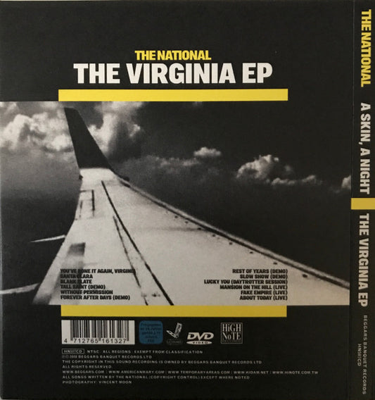 The National : A Skin, A Night / The Virginia EP (CD, EP + DVD-V, NTSC)