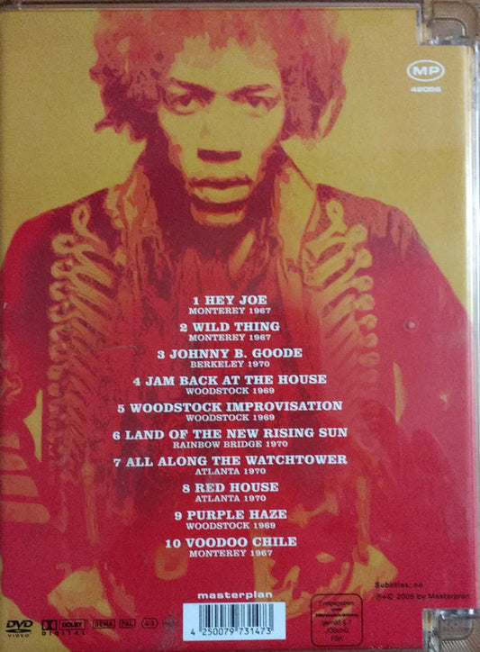 Jimi Hendrix : Live In Woodstock And Other Stages (DVD-V, Unofficial, PAL)