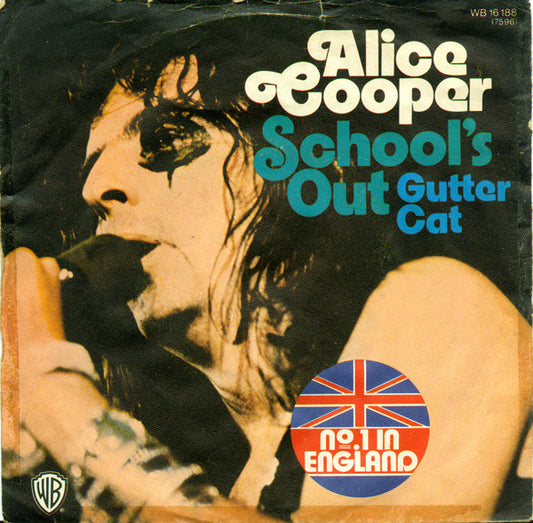 Alice Cooper : School's Out (7", Single)