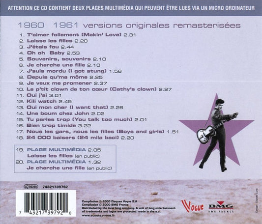 Johnny Hallyday : Mes Jeunes Années (CD, Comp, Enh, RM)
