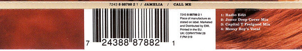 Jamelia : Call Me (CD, Single)