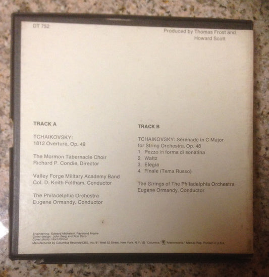 Eugene Ormandy, The Philadelphia Orchestra, Mormon Tabernacle Choir, Valley Forge Military Academy Band : 1812 Overture (Reel, 4tr Stereo, Album)