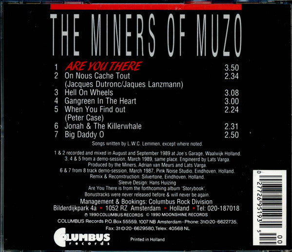 Miners Of Muzo : Are You There (CD, MiniAlbum, Maxi)