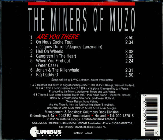 Miners Of Muzo : Are You There (CD, MiniAlbum, Maxi)